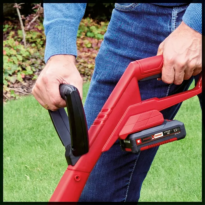 Einhell Power X-Change Akumulatorski trimer Power-X-Change GC-CT 18/24 Solo - 18 V, Bez akumulatora, Širina reza: 24 cm - Proizvod u upotrebi