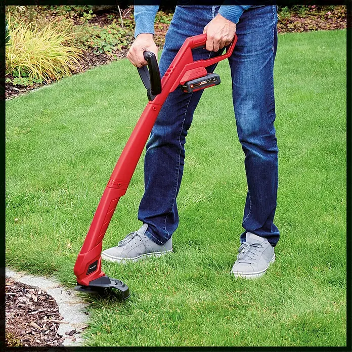 Einhell Power X-Change Akumulatorski trimer Power-X-Change GC-CT 18/24 Solo - 18 V, Bez akumulatora, Širina reza: 24 cm - Proizvod u upotrebi