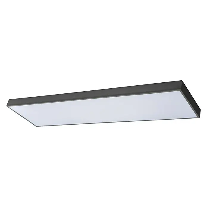 Tween Light LED-Deckenleuchte Neapel - 60 W, L x B x H: 120 x 30 x 8,3 cm, Grau - Ansicht von unten