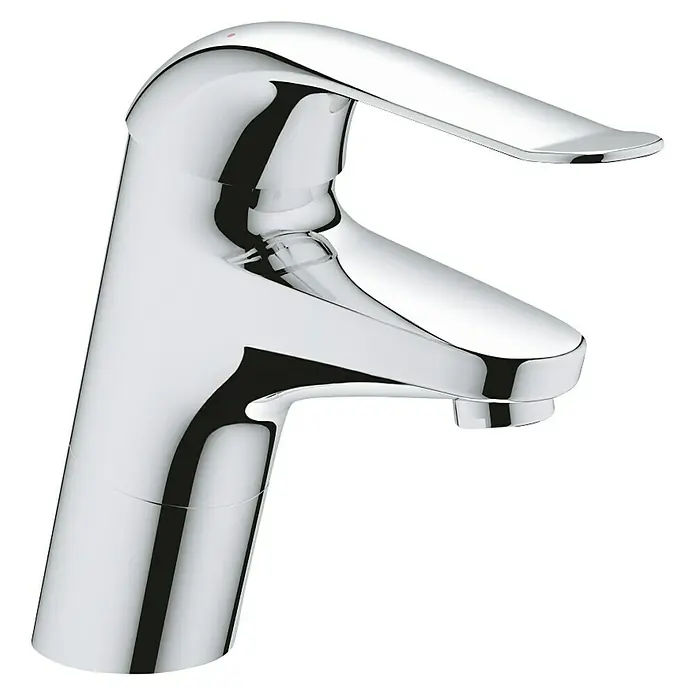 Grohe Euroeco Special Waschtischarmatur groß - Chrom, Ohne Zugstange - Rechte Seitenansicht