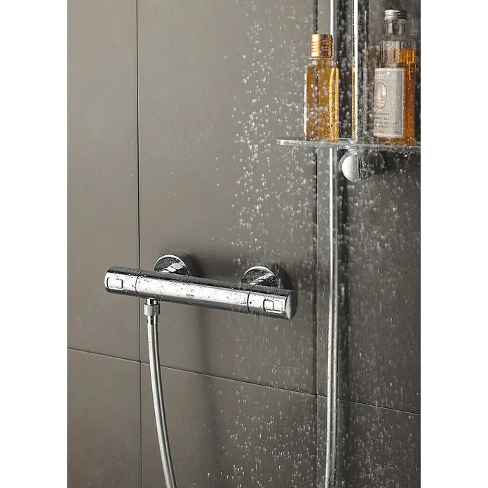 Grohe Brausethermostat Precision Joy - Chrom, Glänzend - Stimmungsaufnahme
