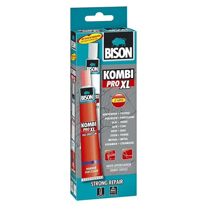Bison Kombi 2-componentenlijm Pro XL -  - Vooraanzicht