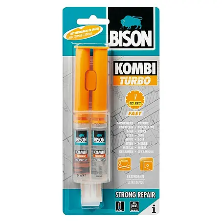 Bison Kombi 2-componentenlijm Turbo