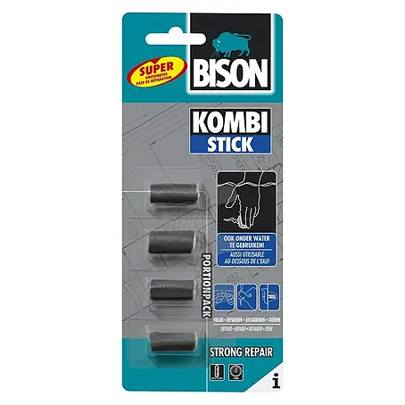 Bison Kombi 2-componentenlijm Stick Portion