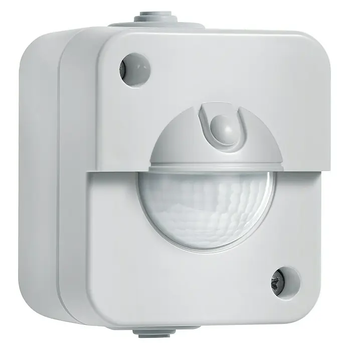 Steinel Sensor-Schalter IR 180 AP easy - Weiß, Reichweite ca.: 8 m - Vorderansicht