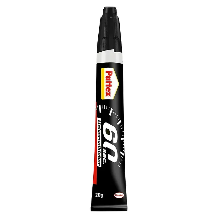 Pattex Universalkleber 60 Sekunden - 20 g, Tube, Gelartig - Vorderansicht