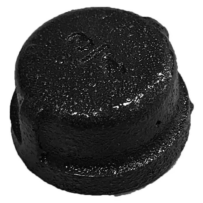 Walteco Rusticline Schraubkappen Tube - Stahl, Schwarz - Diagonale Ansicht