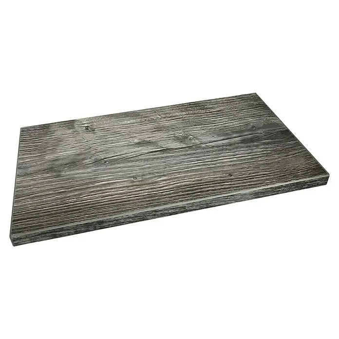 Walteco Rusticline Regalboden Tube - L x B x H: 40 x 20 x 2,5 cm, Eiche - Diagonale Ansicht