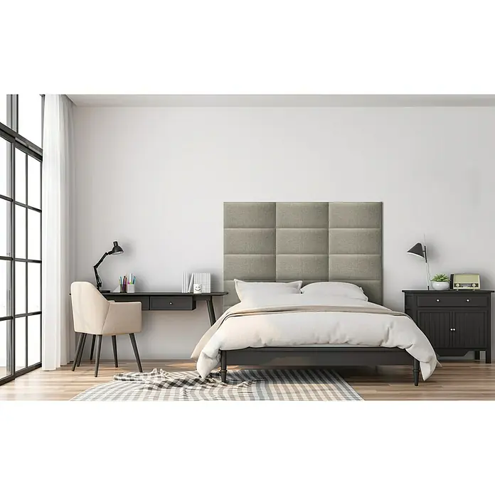 Fllow Deko-Wandpolster Inari - Taupe, L x B: 60 x 30 cm - Stimmungsaufnahme