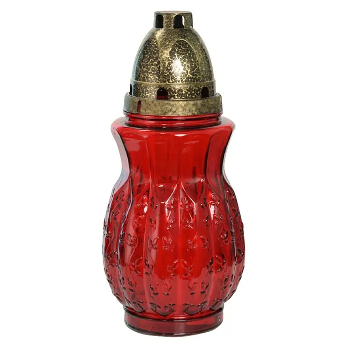 Lampion Gloria - Crvene boje - Pogled sprijeda