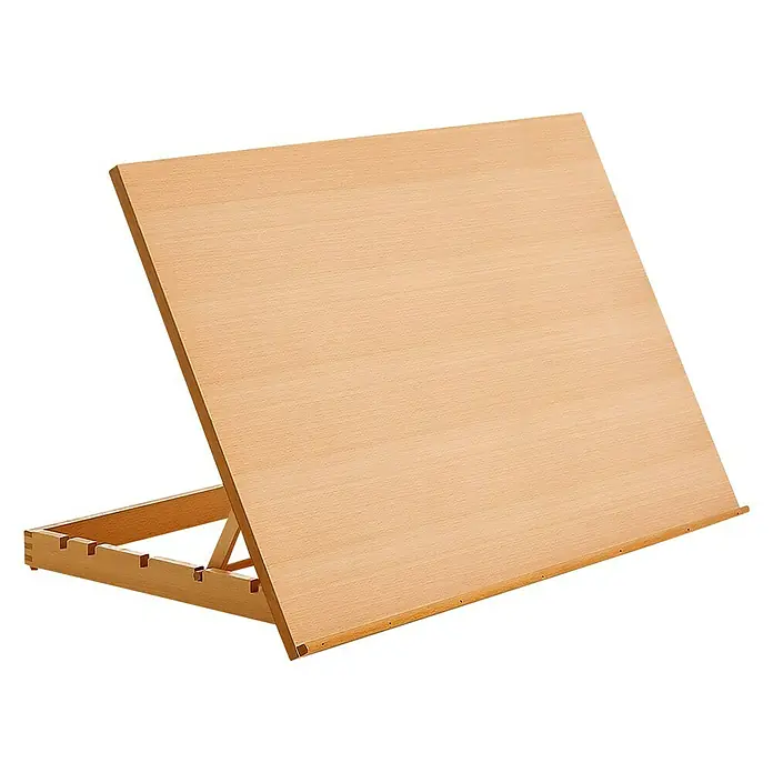 Slikarski stalak - Drvo, 75 x 50 cm - Dijagonalni pogled