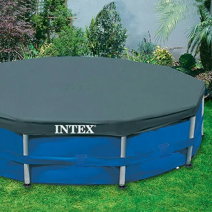 Intex Lona acuática Frame Pool - Diámetro: 366 cm, Apto para: Frame Pool - Foto ambiente