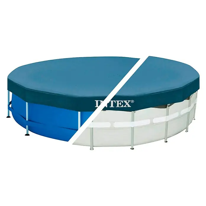 Intex Lona acuática Frame Pool - Diámetro: 366 cm, Apto para: Frame Pool - Vista angular