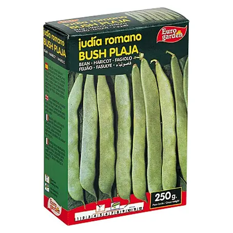 Euro Garden  Semillas de vegetales Judía Romano Bush