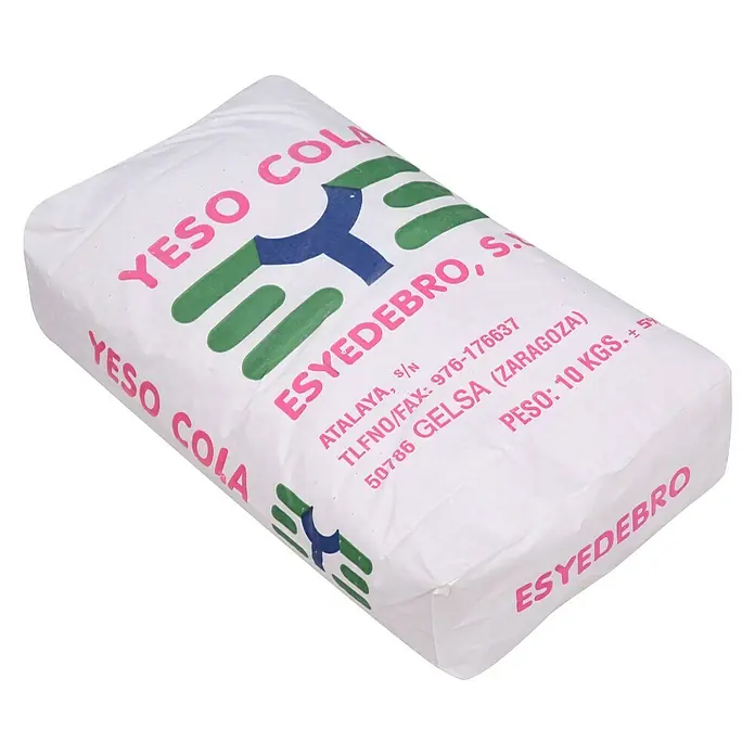 BHS Zaragoza Pegamento yeso cola - 10 kg - Vista angular