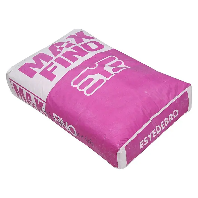 BHS Zaragoza Yeso de enlucido fino Max Fino - 25 kg - Vista angular