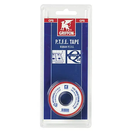 Griffon  Afdichtingsband voor schroefdraad Rol 12 m x 12 mm x 0,10 mm