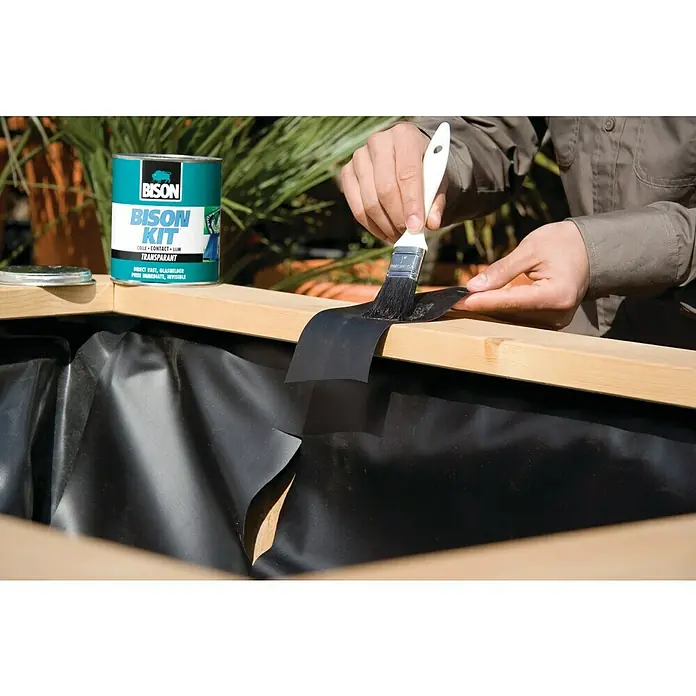 Bison Kit Contactlijm Transparant - 750 ml -  - Toepassingsvoorbeeld
