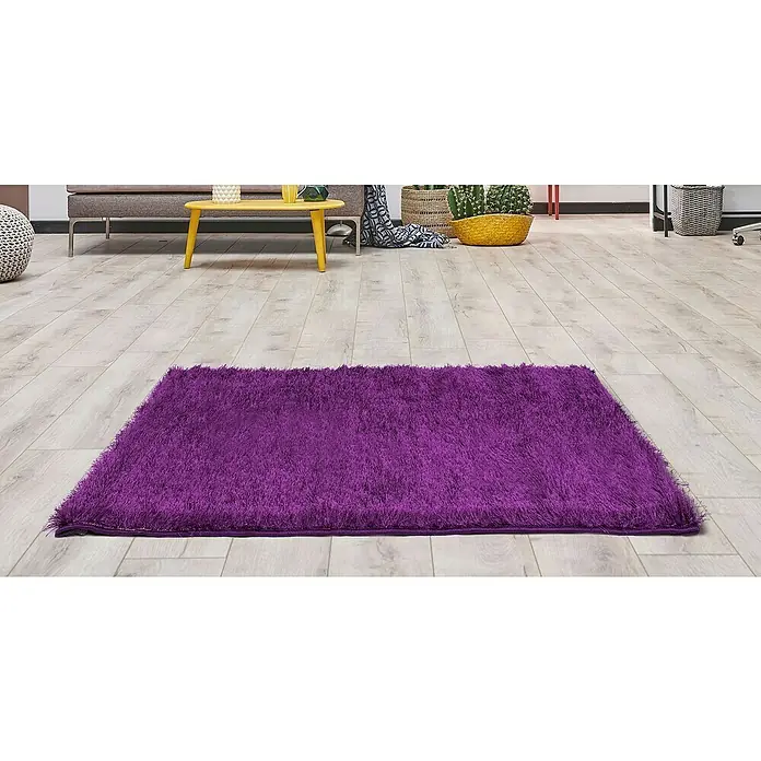 Alfombra Louise - Smoky Grape, 230 x 160 cm, Poliéster - Foto ambiente
