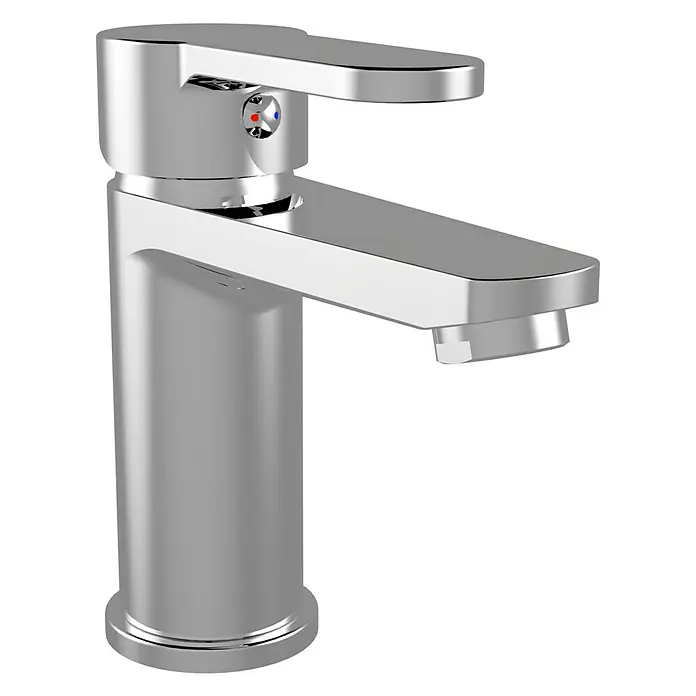 Grifo de lavabo Erin - Cromo - Vista angular