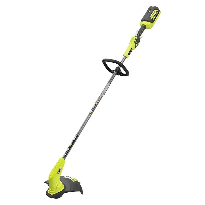 Ryobi Akku-Rasentrimmer RY36LT33A-120 - 36 V, Li-Ionen, 1 Akku, Schnittbreite: 28 cm - 33 cm - Diagonale Ansicht