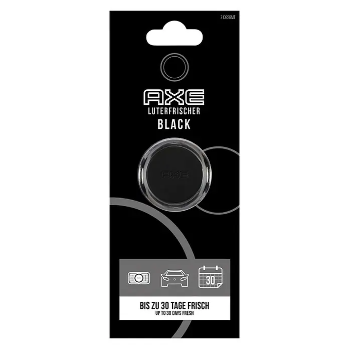 Axe Lufterfrischer Mini Vent - Black - Ansicht von oben
