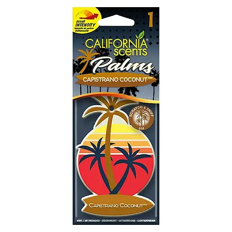 California Scents  Lufterfrischer Palms Paper