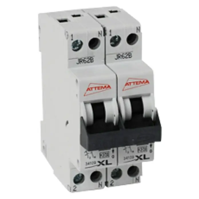 Attema Installatieautomaat Click-mate XL-plus Fornuisgroep - Lichtgrijs - Diagonaal zicht