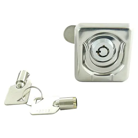Marinetech  Tirador empotrable con cerradura