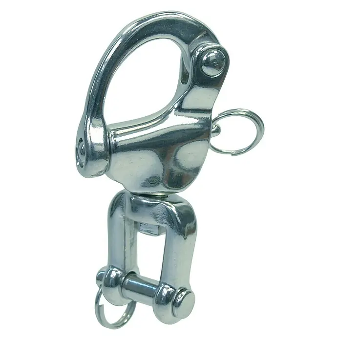 Marinetech Grillete giratorio BH82624128 - 128 mm, Acero inoxidable, A4 - Vista angular