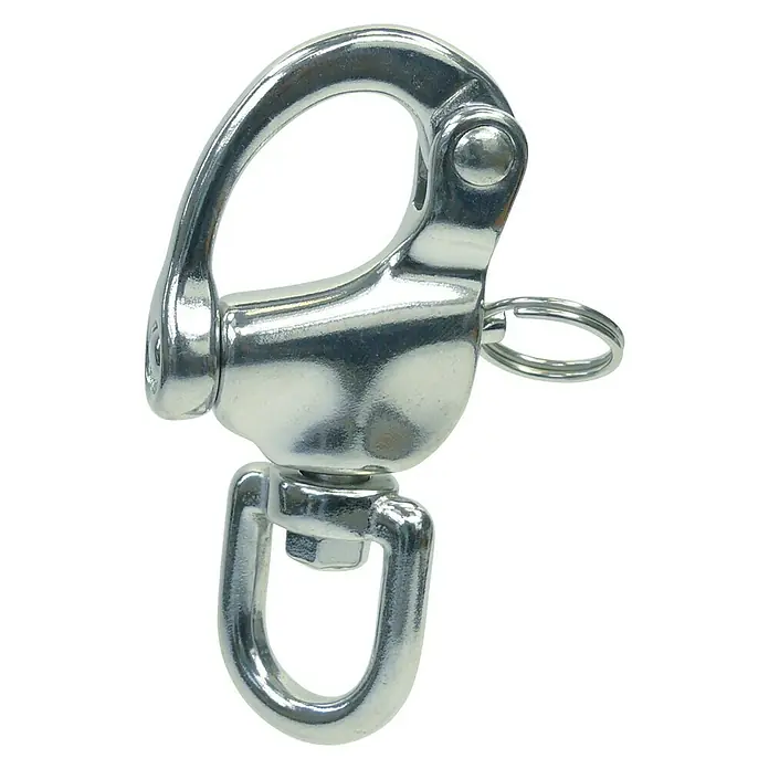 Marinetech Grillete giratorio BH82524128 - 128 mm, Acero inoxidable, A4 - Vista angular
