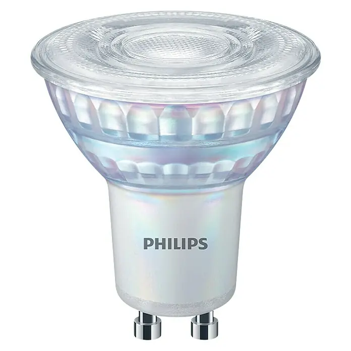 Philips Bombilla LED Classic CW - GU10, 50 W, 350 lm - Vista frontal
