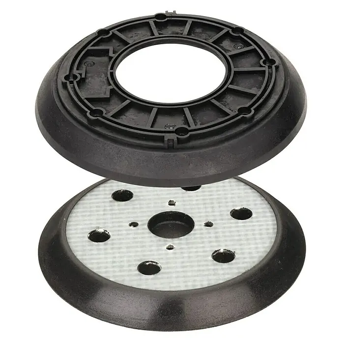 AEG Powertools Schleifteller - Durchmesser: 150 mm, Passend für: AEG Powertools Exzenterschleifer EX 150/E/ES - Ansicht von oben