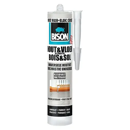 Bison  Afdichtkit Hout&Vloer White Wash