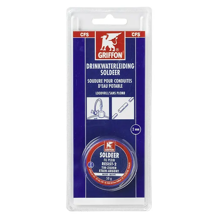 Griffon Fittingsoldeer - 2 mm, 50 g - Top-down weergave