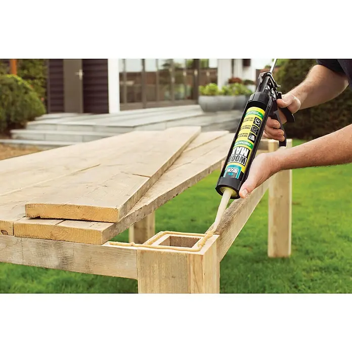 Bison Wood Max Houtlijm - 380 g - Toepassingsvoorbeeld