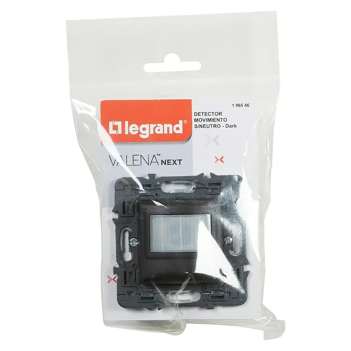 Legrand Valena Next Detector de movimiento por infrarrojos Eco - Alcance: 8 m, Negro - Vista descendente