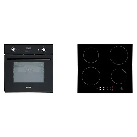 Respekta  Einbauherd-Set Digiset 8 GPP + 4295i