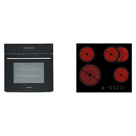 Respekta  Einbauherd-Set Pyroset 9 + 5500