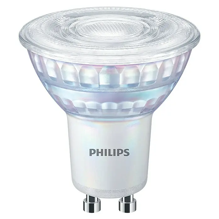Philips Bombilla LED Classic CW - GU10, 80 W, 575 lm - Vista frontal