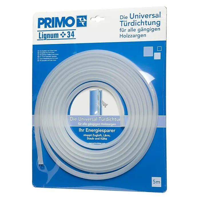 Primo Türdichtung Lignum 34 - Transparent, 5 m, Passend für: Nutbreite 3 – 4 mm - Ansicht von oben