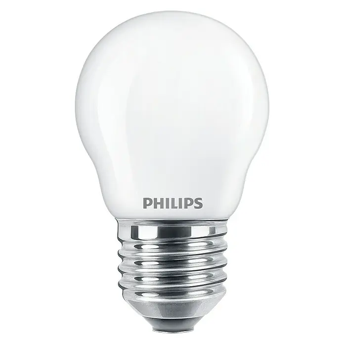 Philips Bombilla LED Classic CW Mate - E27, 60 W, P45, 806 lm - Vista frontal