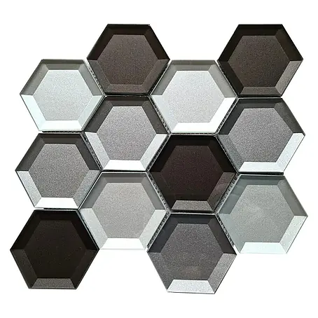 Mosaikfliese Hexagon Crystal XBH HX159