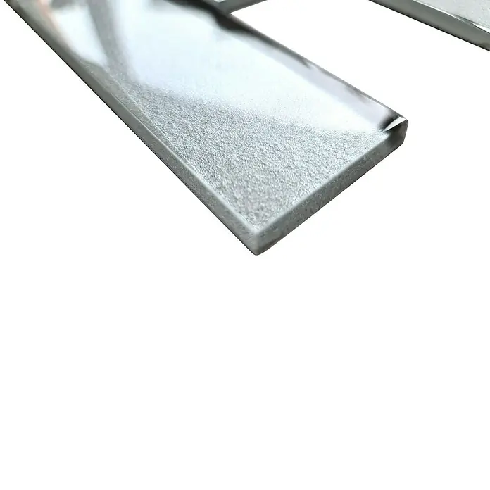 Mosaikfliese Rechteck Crystal XBH SW01 - 30 x 30 cm, Weiß, Glänzend - Detailaufnahme