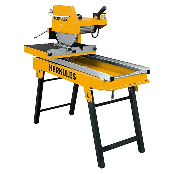Herkules Steintrennmaschine HFS 3500 Pro - 2.000 W, Durchmesser Scheibe: 350 mm, Schnitthöhe: 110 mm bei 90° - Diagonale Ansicht