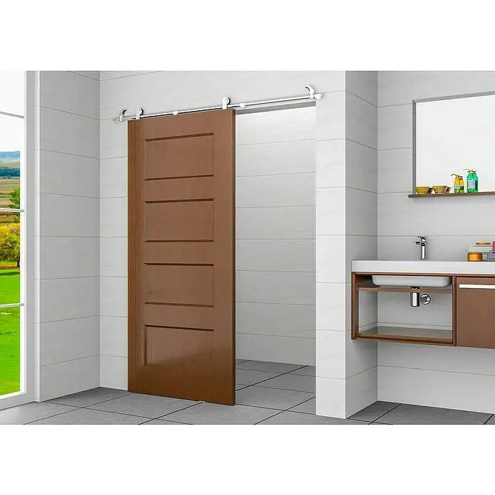 Guía de puerta corredera Premium - Diámetro: 25 mm - Foto ambiente