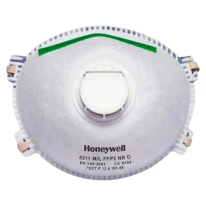 Zaštitna maska FFP2 Honeywell 5211 - 1 Kom. - Pogled sprijeda