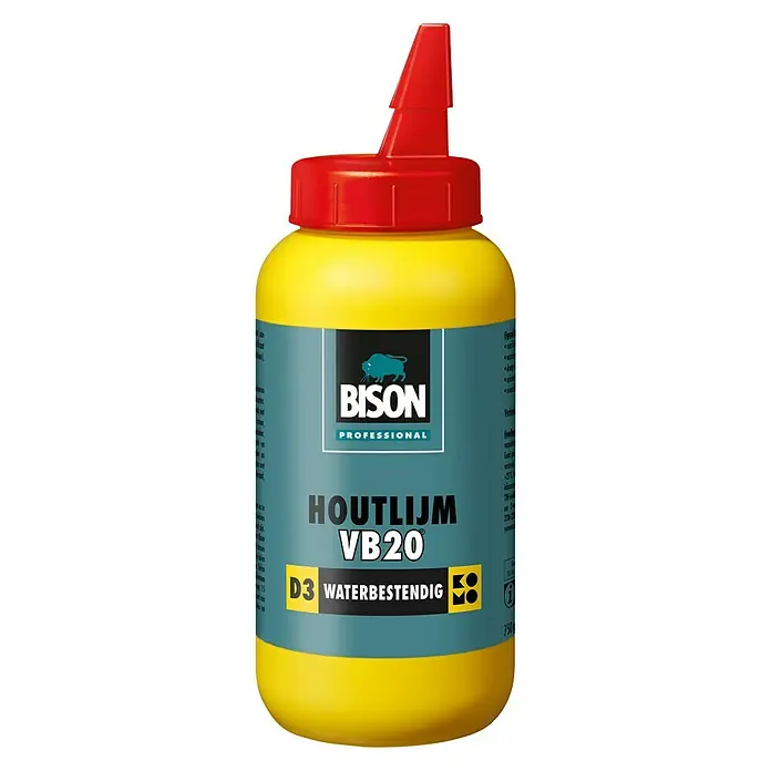 Bison Professional Houtlijm VB20 D3 - 250 g - Vooraanzicht