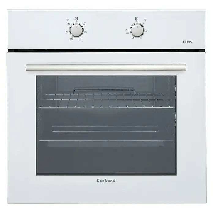 Corberó Horno empotrado CCH610W - Número de tipos de calentamiento: 6 ud., Volumen horno: 76 l - Vista frontal