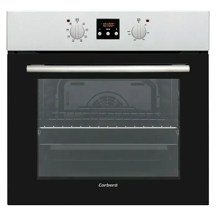 Corberó Horno empotrado CCHV659MXG - Número de tipos de calentamiento: 8 ud., Volumen horno: 69 l - Vista frontal